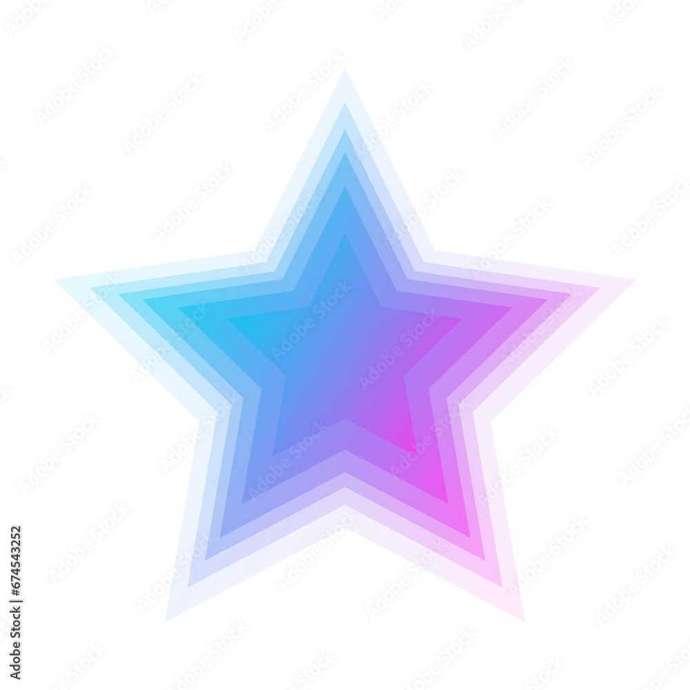 Obraz premium star illustration