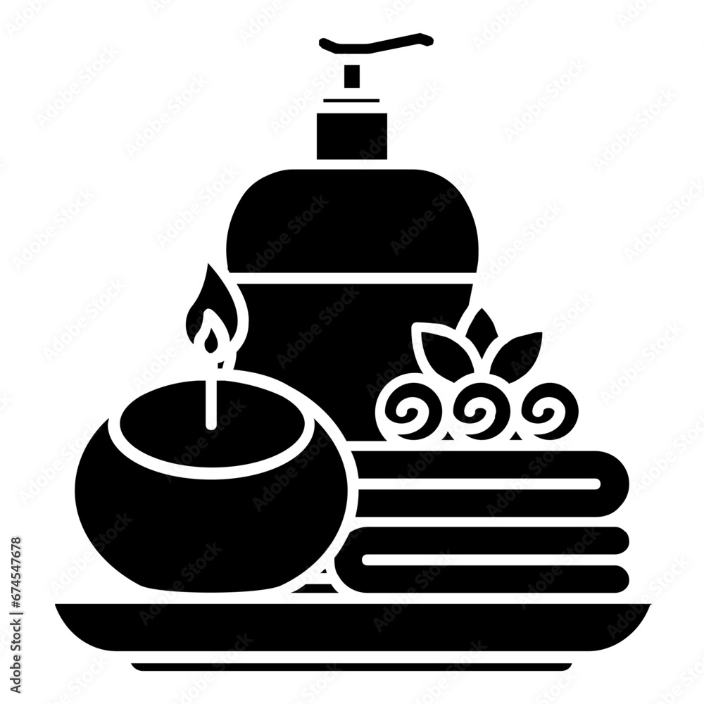 Obraz premium spa icon