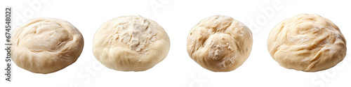 Raw dough Hyperrealistic Highly Detailed Isolated On Transparent Background Png File
