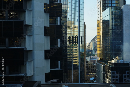 Photography City Center of Sydney in New South Wales, Australia - オーストラリア ニューサウスウェールズ シドニー 町