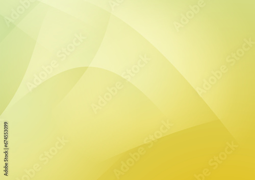 黄色の抽象ウェーブ背景