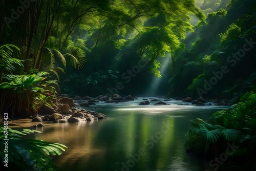 waterfall in the forest