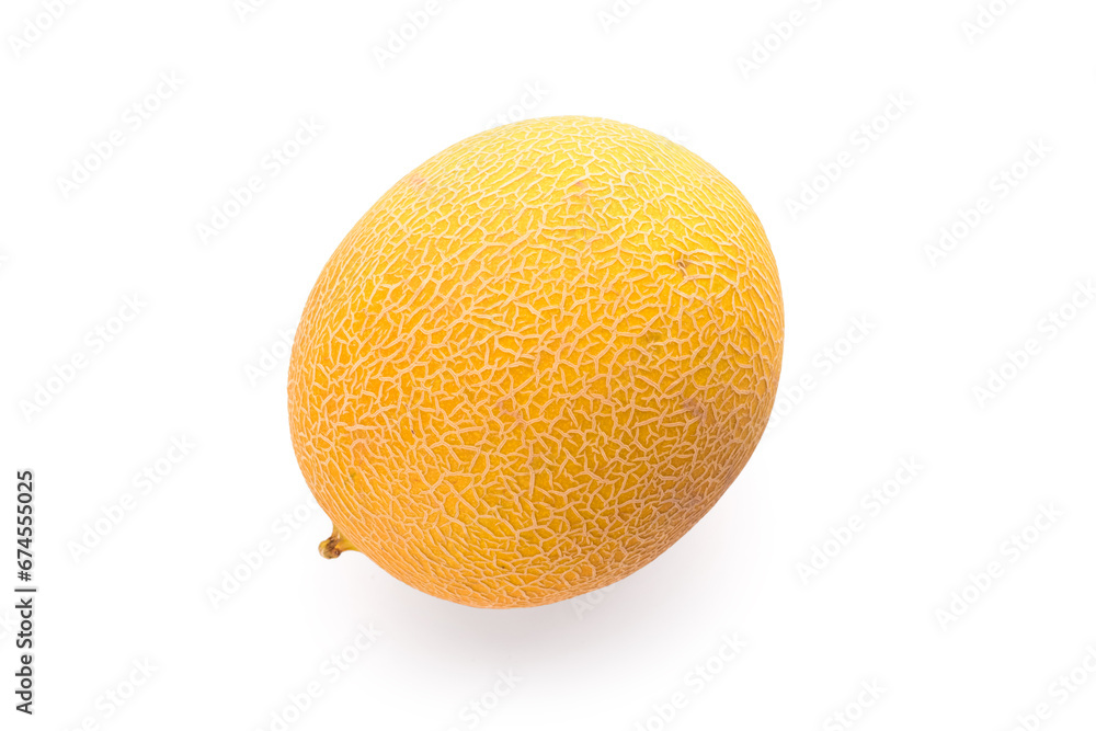 Sweet melon on white background Sweet melon on white background