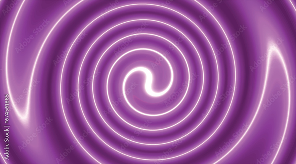 Purple neon background with spiral Purple neon background with spiral
