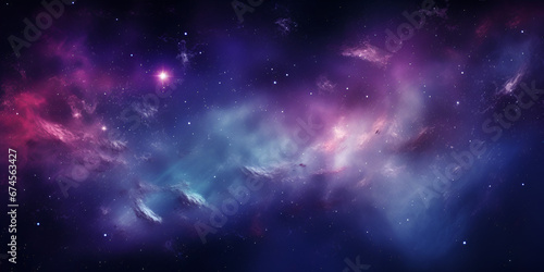 A colorful galaxy with stars in the backgroundcolorful galaxy, stars, background, celestial, universe, cosmic, astral, ,Colorful Cosmic Nebula and Stellar Night