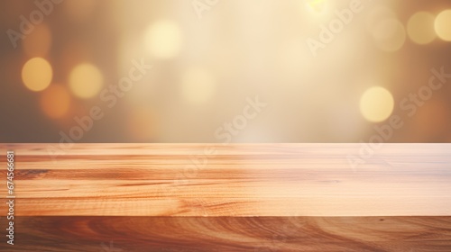 color blurry wood surface background illustration banner fashion, bright brochure, toffee tan color blurry wood surface background