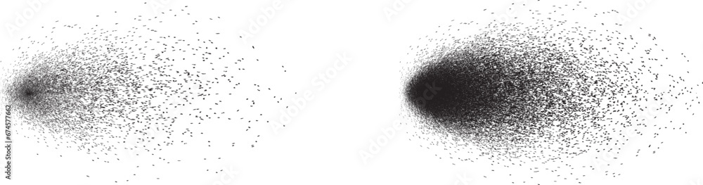 Distressed gradient shape . Shade of sphere . Noise destroyed circle . Trendy grainy shadow . Graph print texture .Spray effect .Grunge texture . Distressed element .Vector rounded ball shadow 