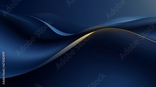 3D modern wave curve abstract presentation background