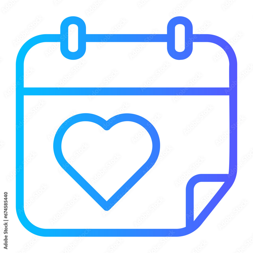 love gradient icon love gradient icon
