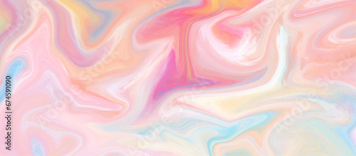 abstract colorful background .Abstract beautiful swirl liquid background. acrylic liquid textures with spots and splashes of color paint. colorful marble pattern of the blend of curves .