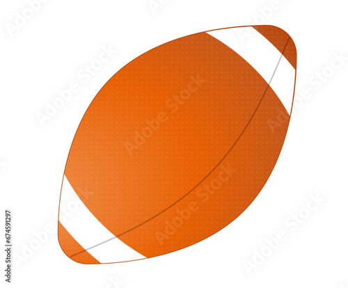 ラグビーボールのアイコン