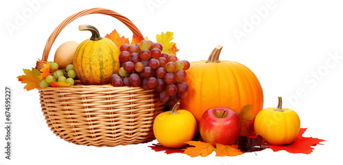 autumn still life with fruits