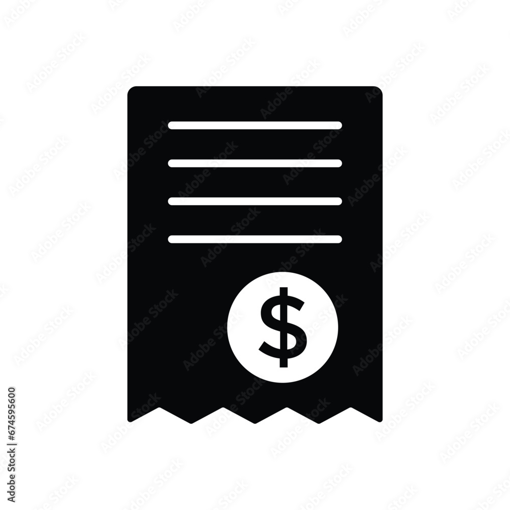 bill icon vector design template simple and clean bill icon vector design template simple and clean