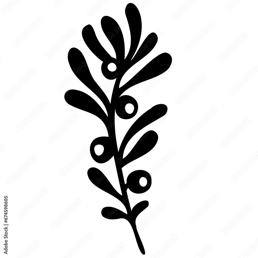 Christmas botanical decoration Christmas botanical decoration