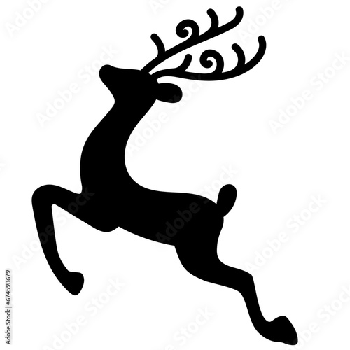 reindeer silhouette