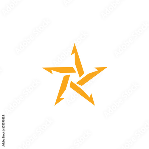 Vector star logo vector design template