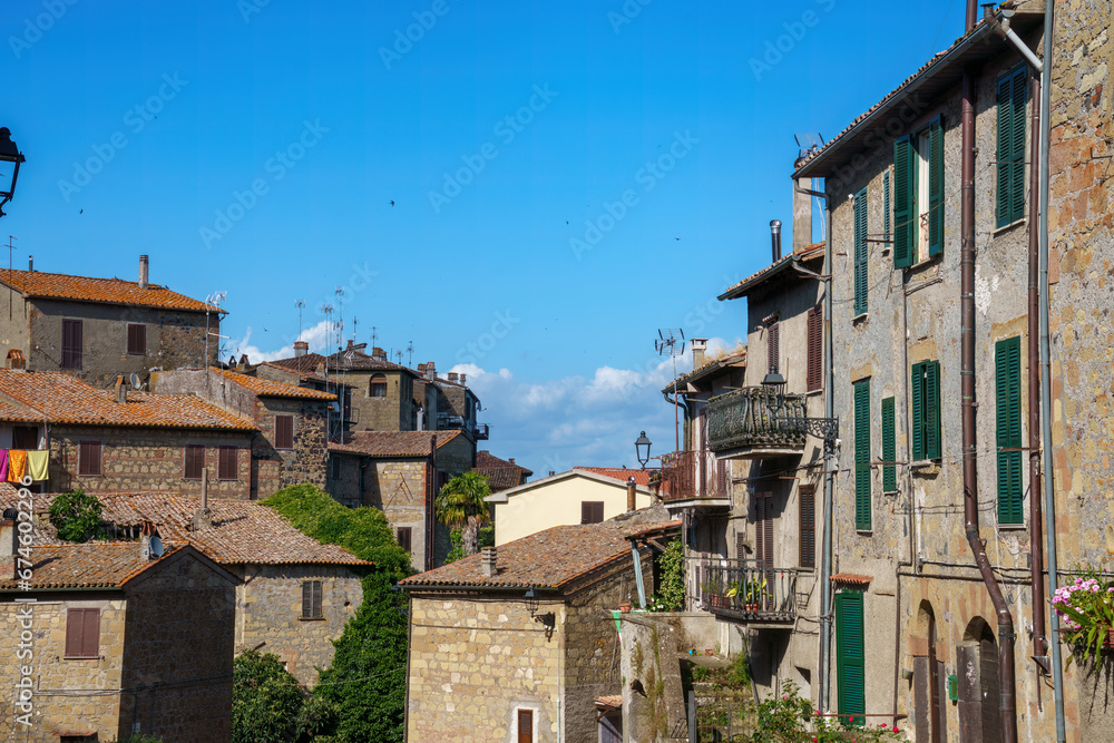 Gradoli, historic town in Viterbo province, Lazio, Italy