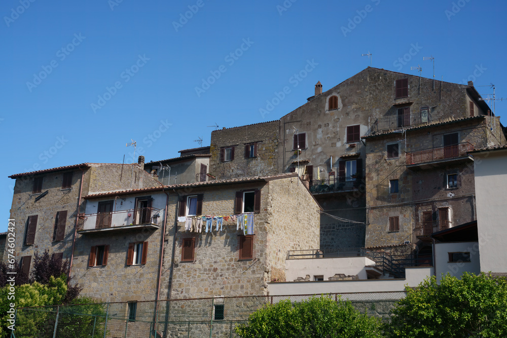 Gradoli, historic town in Viterbo province, Italy