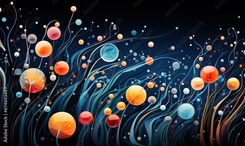 Obraz premium Abstract texture background with creative color image.