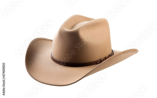 Very Attractive Cowboy Hat Isolated On Transparent Background PNG.