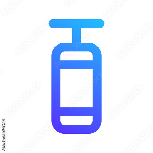 punching bag gradient icon