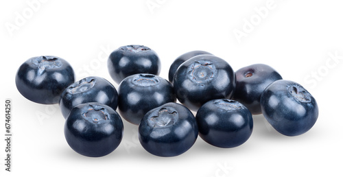 blueberry isolated on white background