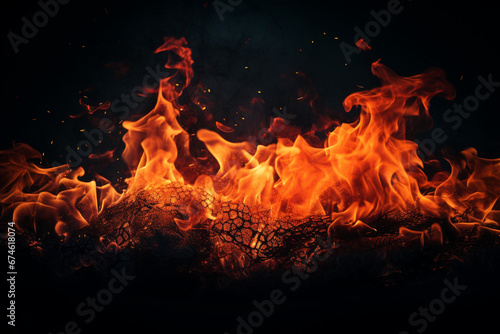 fire background 
