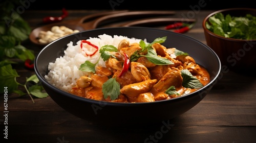 chicken with rice generated by AI