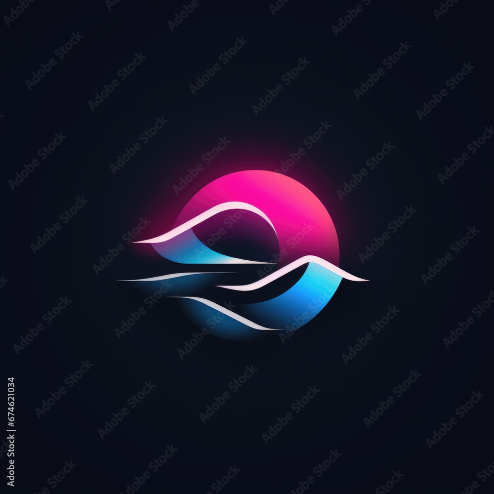 Circle water logo, wind sphere plant leaves, wings flame sun abstract infinity Circle water logo, wind sphere plant leaves, wings flame sun abstract infinity