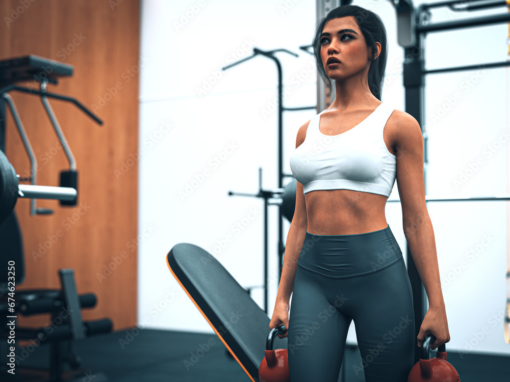 person exercising with kettlebells person exercising with kettlebells