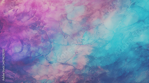 Abstract colorful texture. Multicolor green blue purple pink background. Toned rock texture. Beautiful background with copy space for text  design. Web banner.