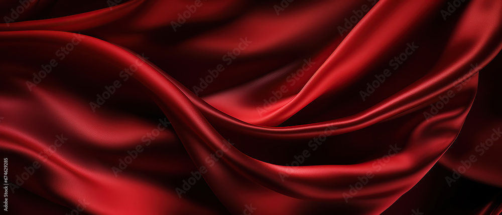 Black red silk satin fabric abstract background. Drapery fold crease wavy crumpled. Shiny glitter shimmer shine. Luxury beauty rich. Sexy passion romantic romance. Fluid flow liquid effect. Black red silk satin fabric abstract background. Drapery fold crease wavy crumpled. Shiny glitter shimmer shine. Luxury beauty rich. Sexy passion romantic romance. Fluid flow liquid effect.