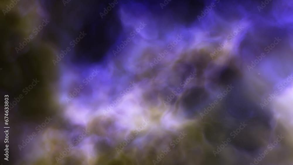 Traveling through space nebula and star fields in deep space. 3D animation
Traveling through space nebula and star fields in deep space. 3D animation