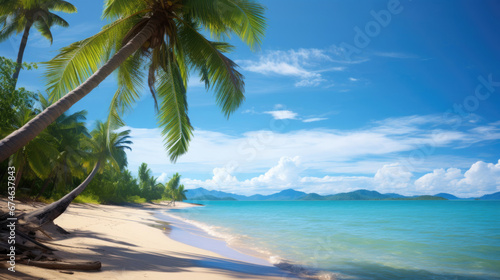 Tropical island beach on a sunny day © Venka