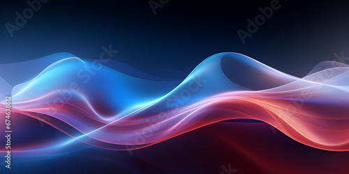 Dynamic fusion background abstract 3d wave wallpaper for modern business technology, "Tech Innovation: Abstract Background with Dynamic Fusion Waves"