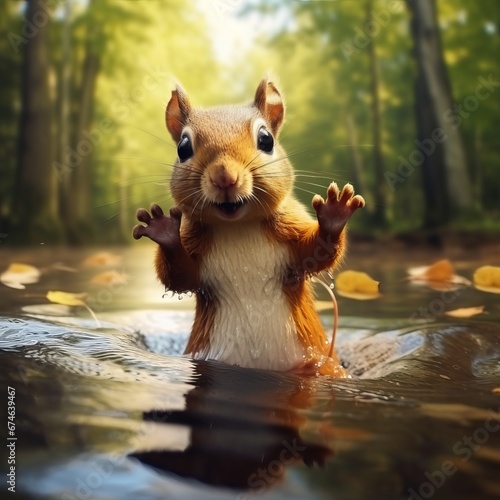 Charming Squirrels: Adorable Acrobats of the Forest