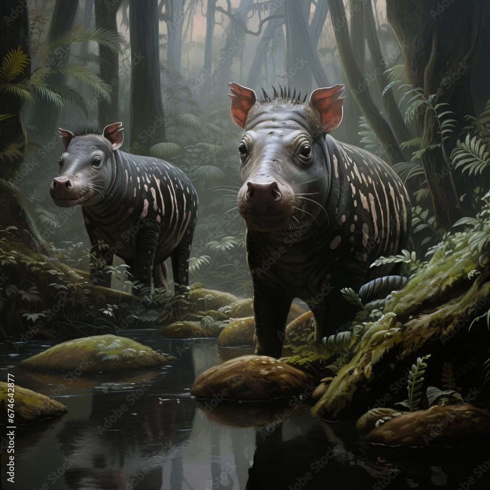 Enigmatic Tapirs: Forest Dwellers of the Amazon Enigmatic Tapirs: Forest Dwellers of the Amazon