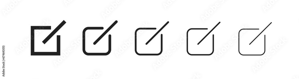 Edit icon set. Vector EPS 10 Edit icon set. Vector EPS 10