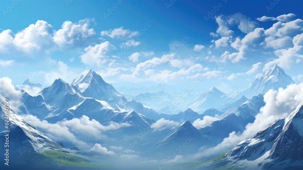 green outdoor sky day landscape illustration hill blue, scenic countryside, view forest green outdoor sky day landscape