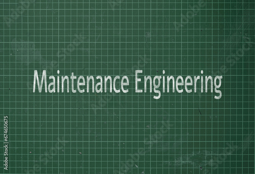 Maintenance Engineering: Focuses on strategies to keep mechanical syst photo