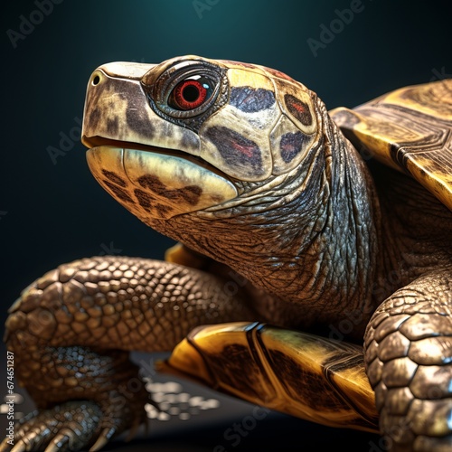 Graceful Turtles: A Visual Ode to Serene Reptilian Wonders