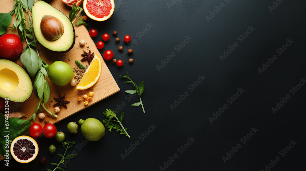 food still life background with space for text food still life background with space for text