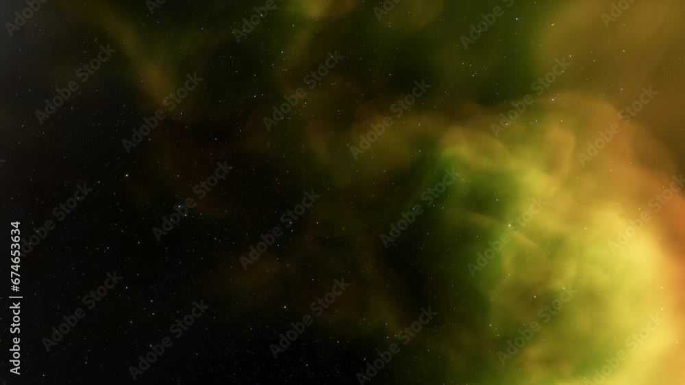 CGI Loopable Animation Space Travel Throug Blue and Orange Nebula Clouds and Star Clusters.
CGI Loopable Animation Space Travel Throug Blue and Orange Nebula Clouds and Star Clusters.