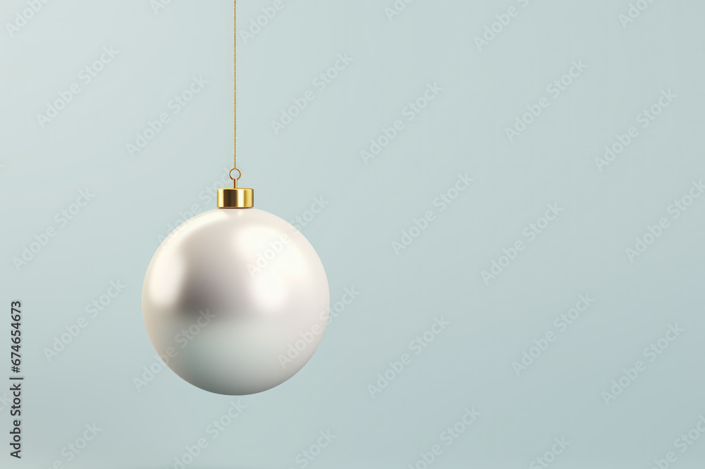 Christmas bauble elegant minimalist design Christmas bauble elegant minimalist design