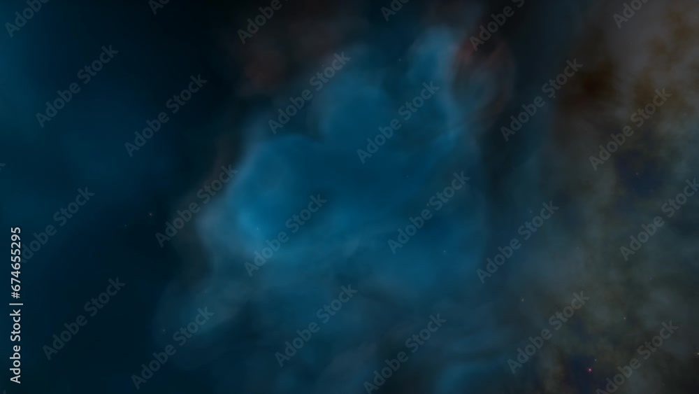 Traveling through space nebula and star fields in deep space. 3D animation
Traveling through space nebula and star fields in deep space. 3D animation