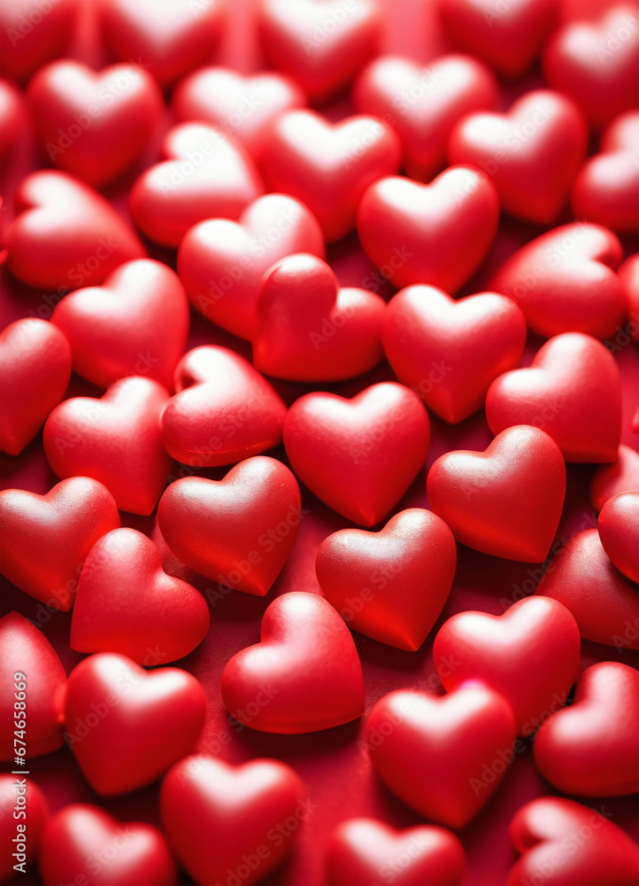 Happy Valentine Day background with hearts Happy Valentine Day background with hearts