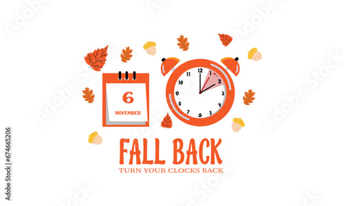 Fall back background 