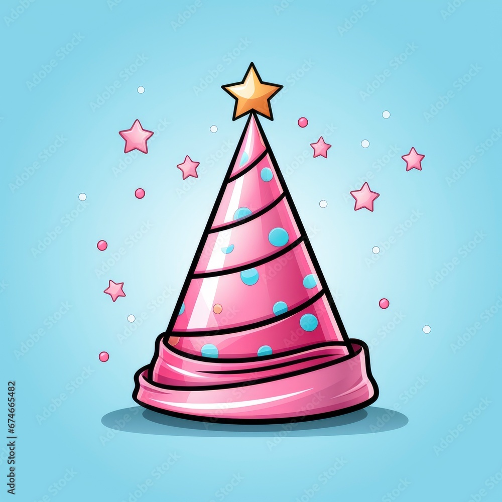 Cute Birthday Hat Party , Cartoon Graphic Design, Background Hd For Designer Cute Birthday Hat Party , Cartoon Graphic Design, Background Hd For Designer