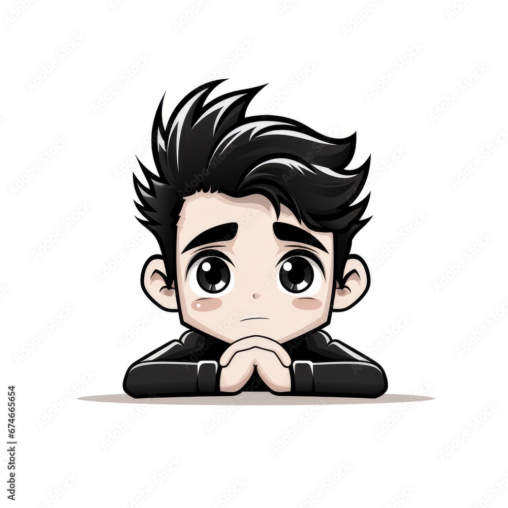 Cute Boy Tired Exhausted , Cartoon Graphic Design, Background Hd For Designer Cute Boy Tired Exhausted , Cartoon Graphic Design, Background Hd For Designer