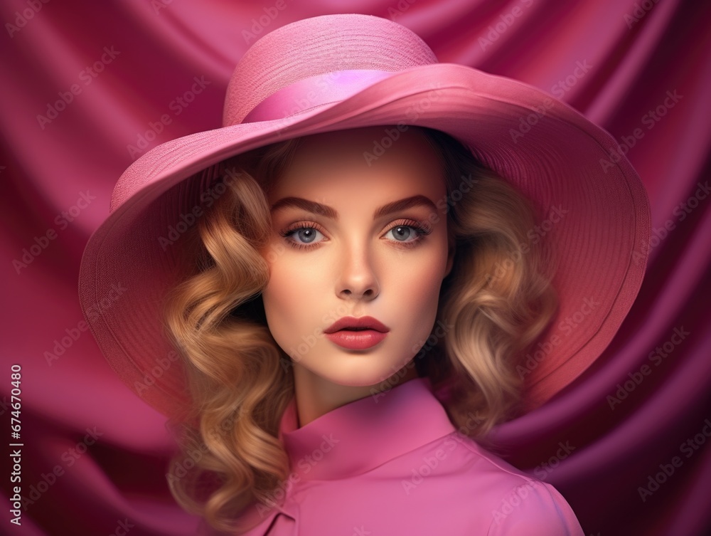 photo of a stylish woman wearing clothes made from bright beautiful fashionable modern colors. Style, beauty and fashion concept photo of a stylish woman wearing clothes made from bright beautiful fashionable modern colors. Style, beauty and fashion concept